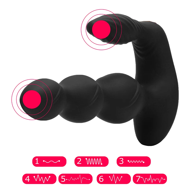 Массажер простаты вибратор для мужчин водонепроницаемый анальный мощный мотор 7