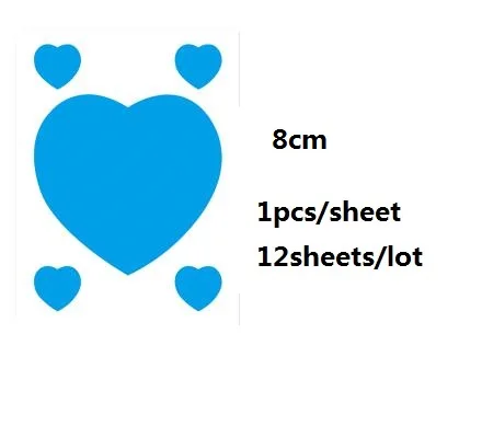 12 sheets/set Refueling Sticker Waterproof DIY Prop Material Self Adhesive Label Decorative Stickers Sealing 8cm |