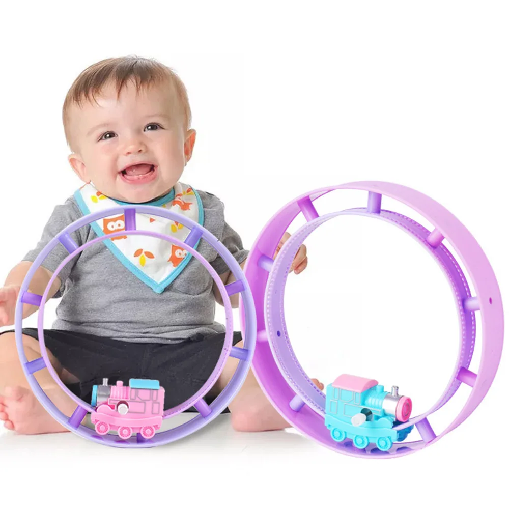 Детский Заводной трек игрушечный автомобиль автомобили круг вращающийся поезд