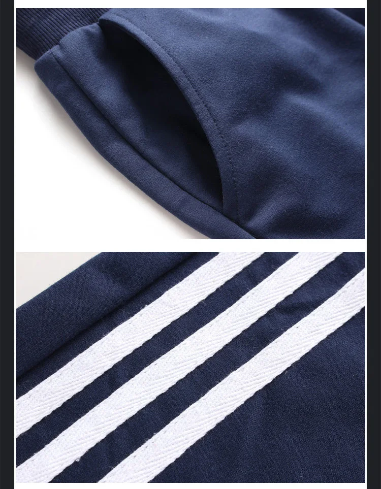 

New Fashion Tracksuit Bottoms Mens Casual Pants Cotton Sweatpants Mens Joggers Striped Pants Gyms Clothing