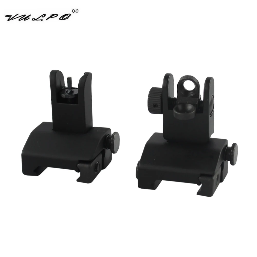 

Тактический Складной Железный прицел для страйкбола, Пикатинни