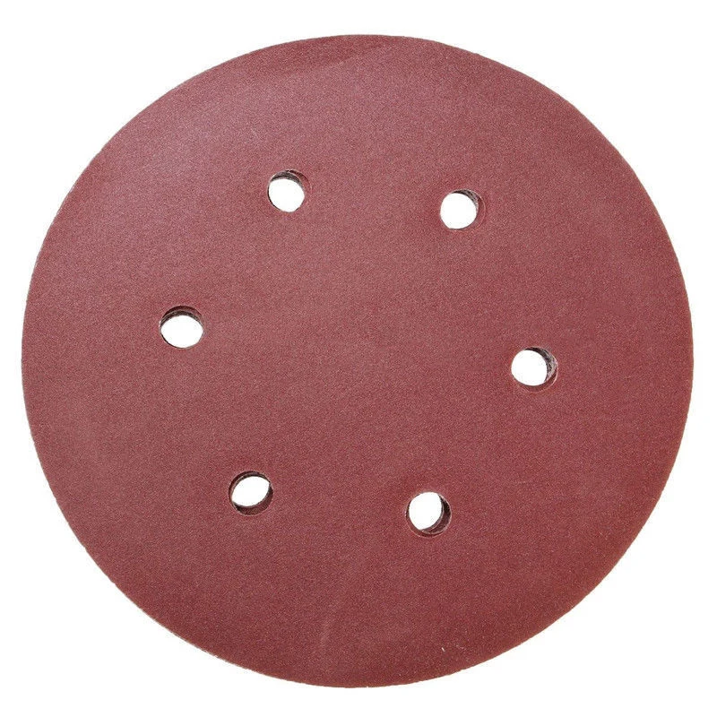 

60x 150mm 6\\\\\\\" 8Hole Self Adhesive 60-320Grit Sanding Disc Stick On Sandpaper Peel