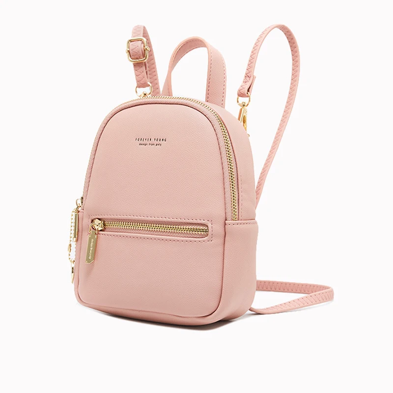 

Women's Backpacks Luxury Pu Leather Candy Color Girls Street Backpack 2021 Designer Girls Student Bag Women Backpacks