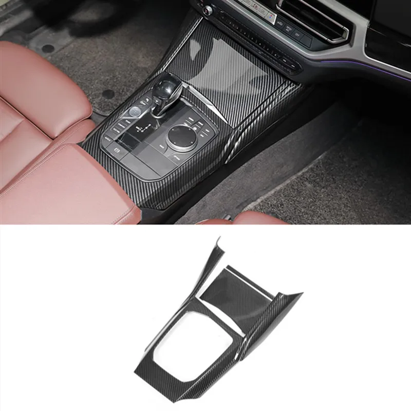 

Центральный пульт переключения передач рамка украшения накладка 3 шт. для BMW 3 серии G20 G28 2020 LHD ABS Авто Стайлинг интерьер модифицированный