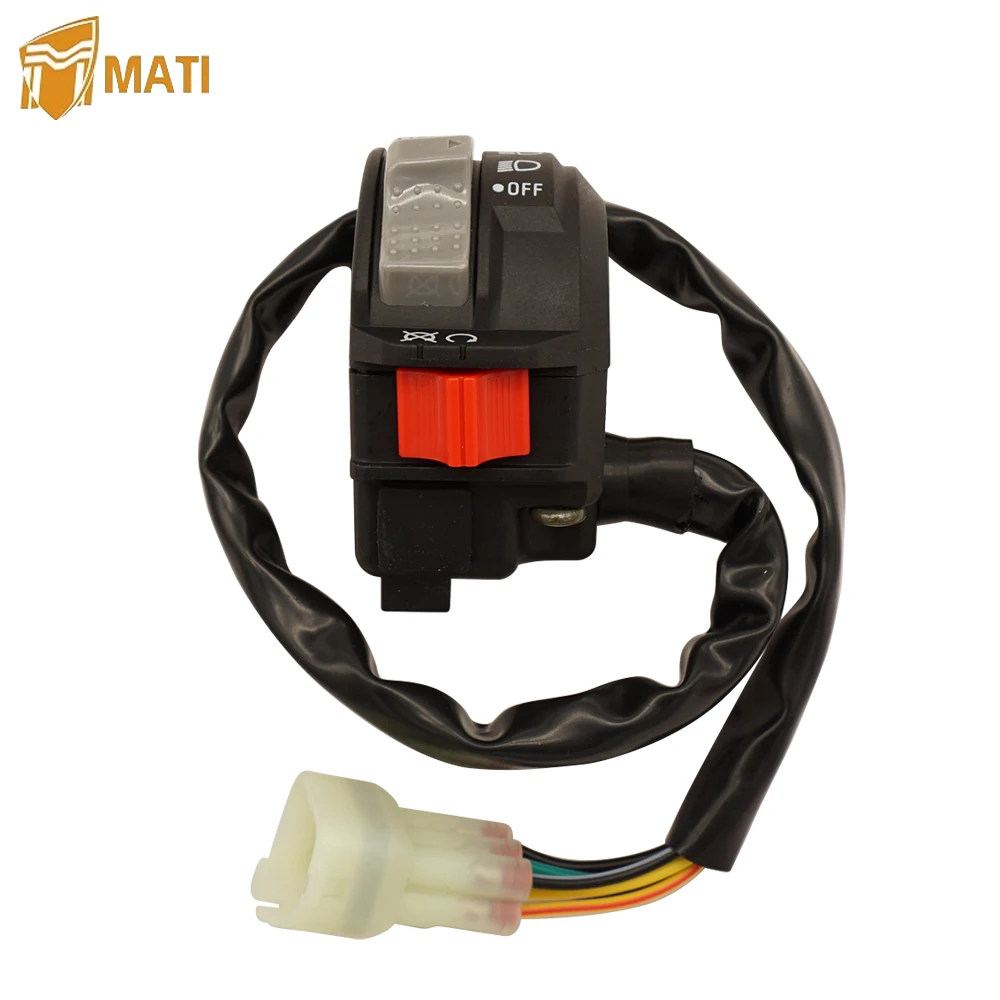 Левый переключатель на руль фара управления двигателем для Yamaha ATV Banshee 350 YFZ350 YFZ