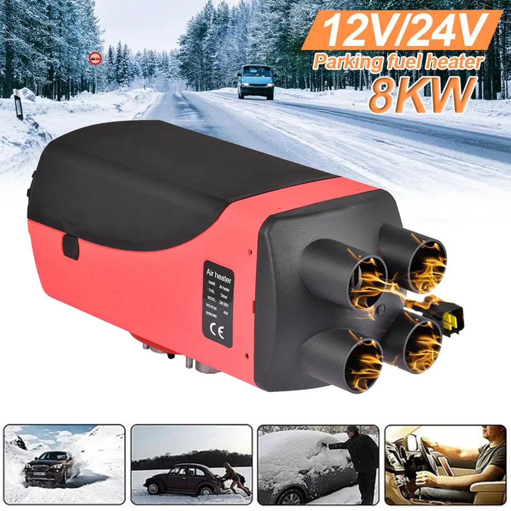 

Diesel Air Heater Set 8KW Air Parking Heater Kit For Car Truck Diesel Heaters For Cars And Trucks Air Heater