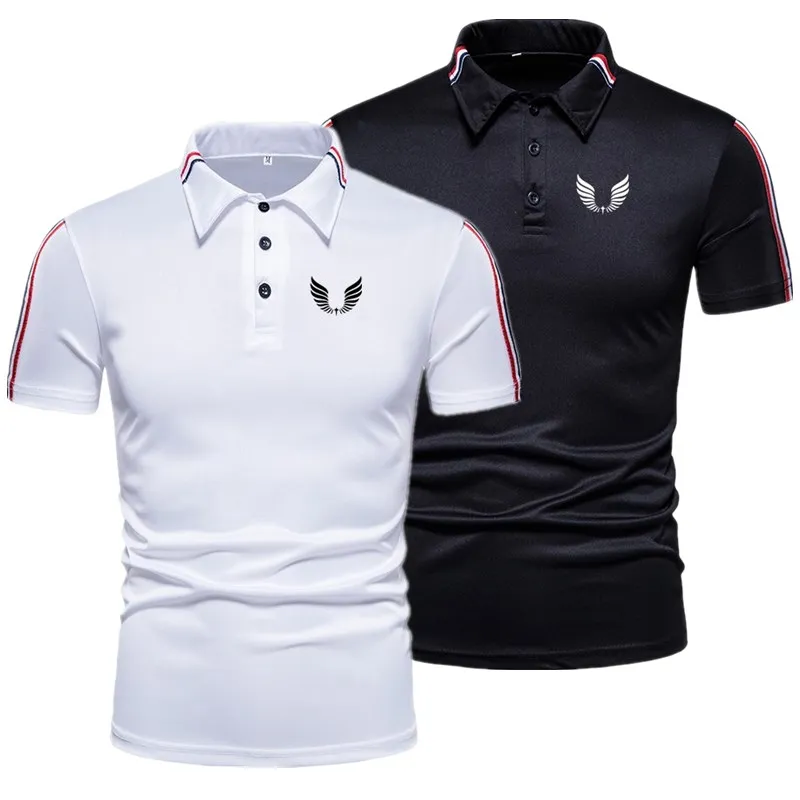 

New Summer Street Casual Short Sleeve POLO Shirt Men's Polo Shirt