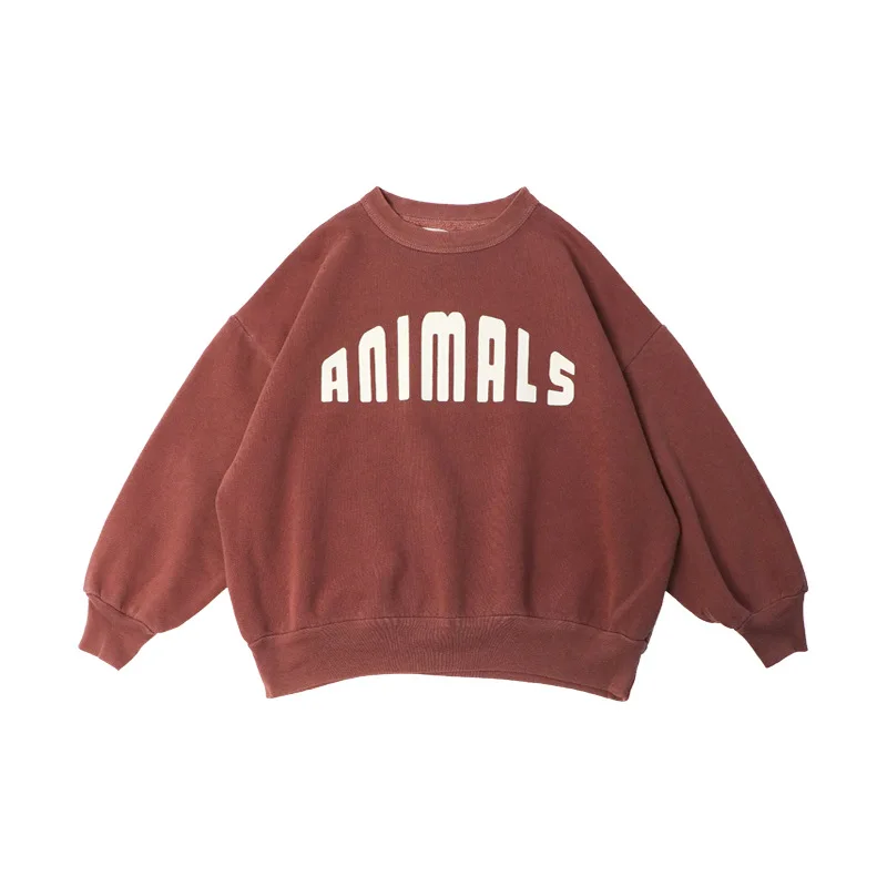 Jersey de lana con estampado de manga larga para ni&ntilde;os, jers&eacute;is de lana, estilo europeo y americano, Tao Qiu Dong, 2021-5