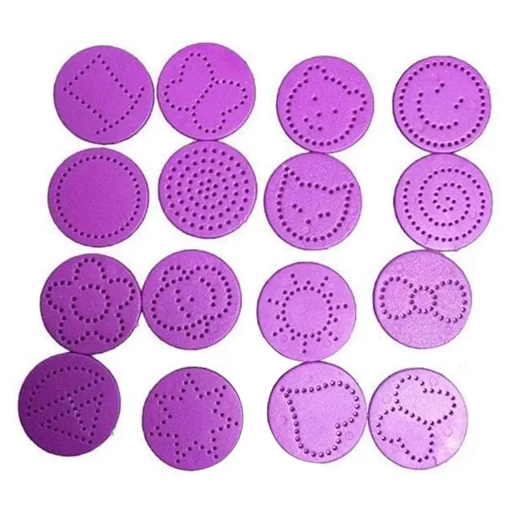 17PCS Cake Spray Pattern Coffee Printing Birthday Sugar Powder Pastry Decoration Snow Template | Дом и сад