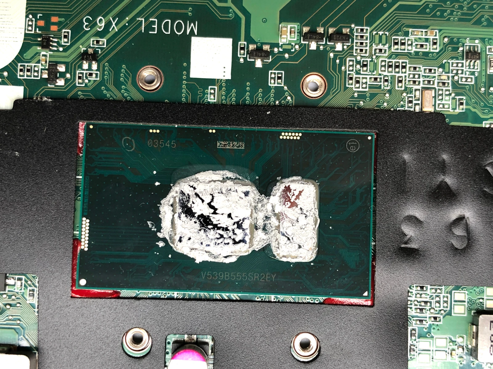 Высококачественная материнская плата 827025 001 для ноутбука HP Probook 450 470 G3 501 DA0X63MB6H1 SR2EY