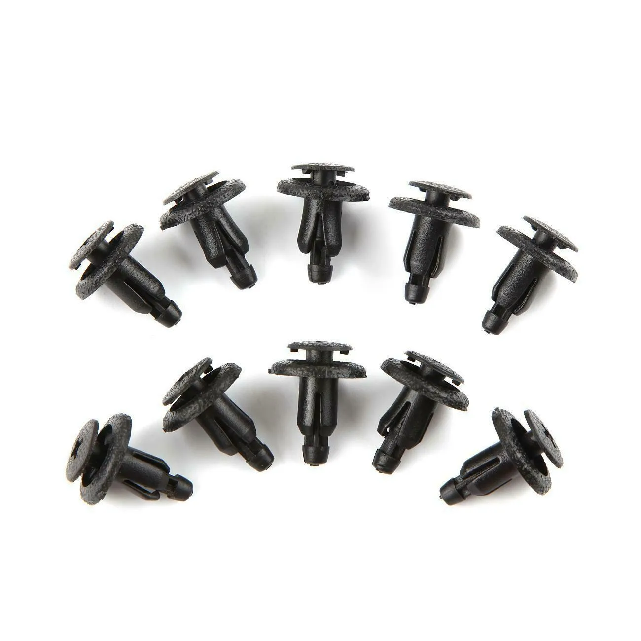 

Black Plastic 30PCS Screw 90683-GR1-003 90683-MBW-00 Accessories Motorcycle