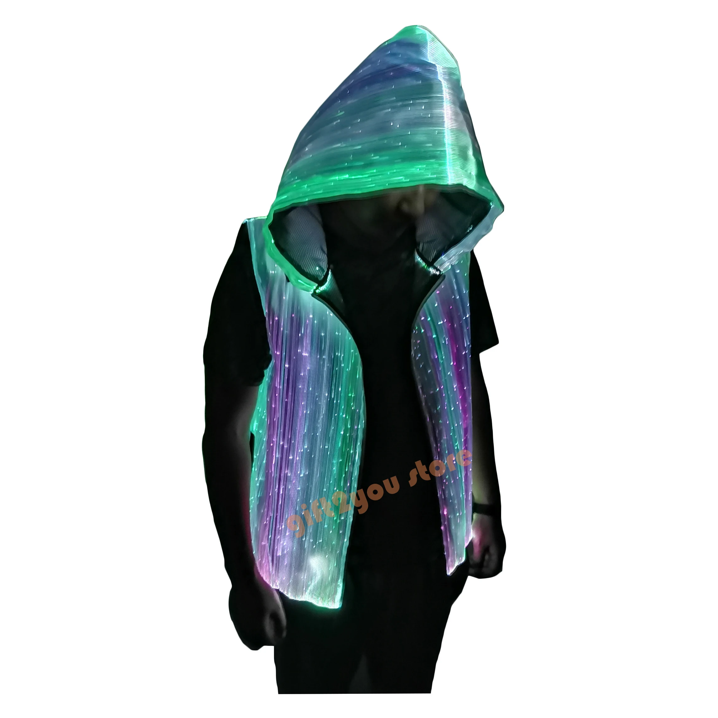 Управление через приложение Мужская светодиодная оптоволоконная подсветка 7