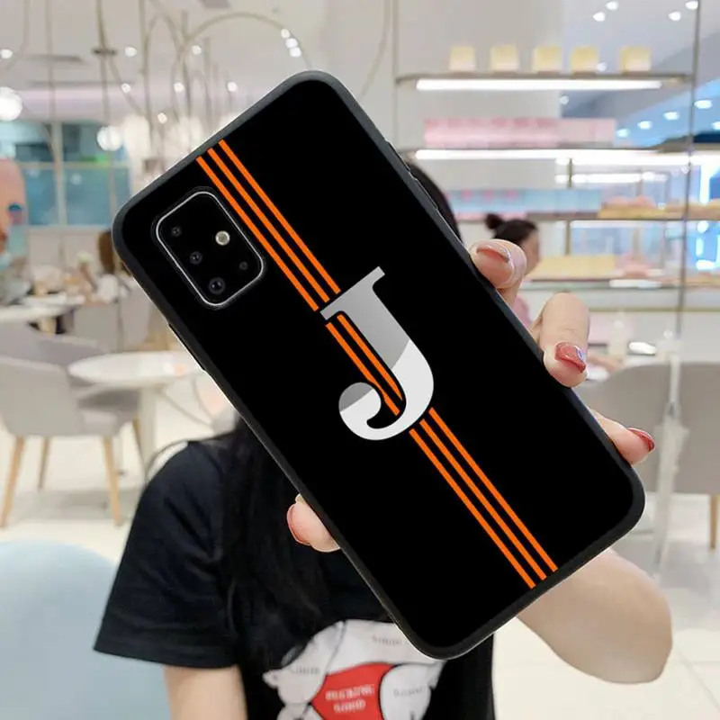 

DIY Name Custom Letters Phone Case For Samsung S5 S6 S7 S8 S9 S10 S20 S21 Edge Plus E Fe Lite Cover