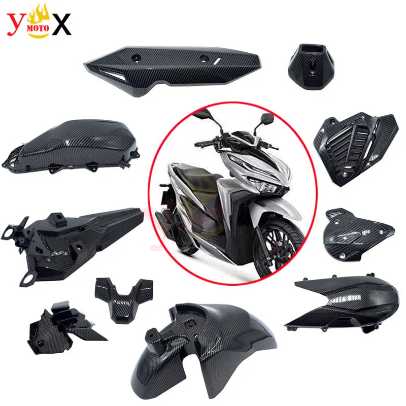 Click150 мотоцикл обтекатель переднее заднее крыло радиатор воздушный фильтр Защита