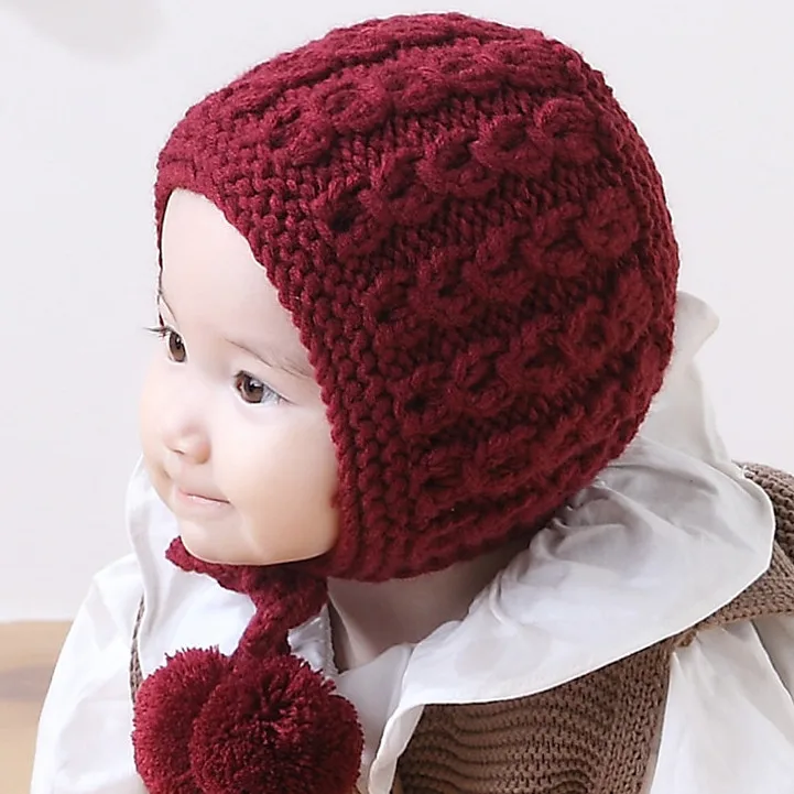 

Baby Hats Boys Girls Knitting Cap Kids Winter Warm Caps Bonnet Enfant Hat for Children Baby Girl Beanie Hat Toddler Girl Hat