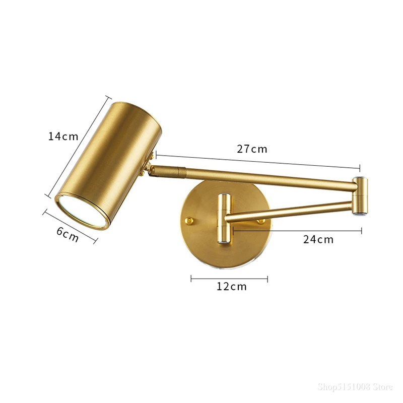 

Рокер настенный светильник светодиодный спальня внутренний свет для гостиной прикроватные лампы кабинет регулируемый настенный светильник Лофт Декор