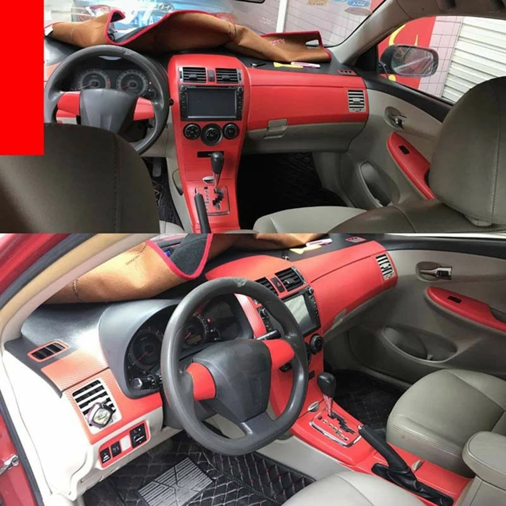 

Interior Center Console Sticker Decals For Toyota Corolla High quality