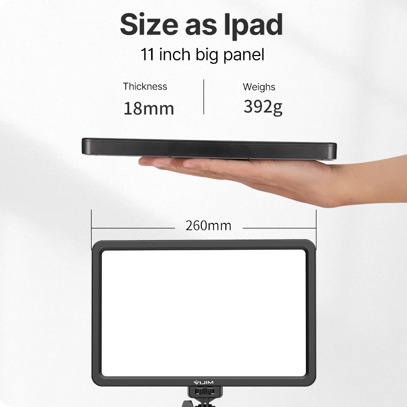 Светодиодная лампа для видеосъемки VIJIM VL192 2500K-9000K панельных фотографий освещение
