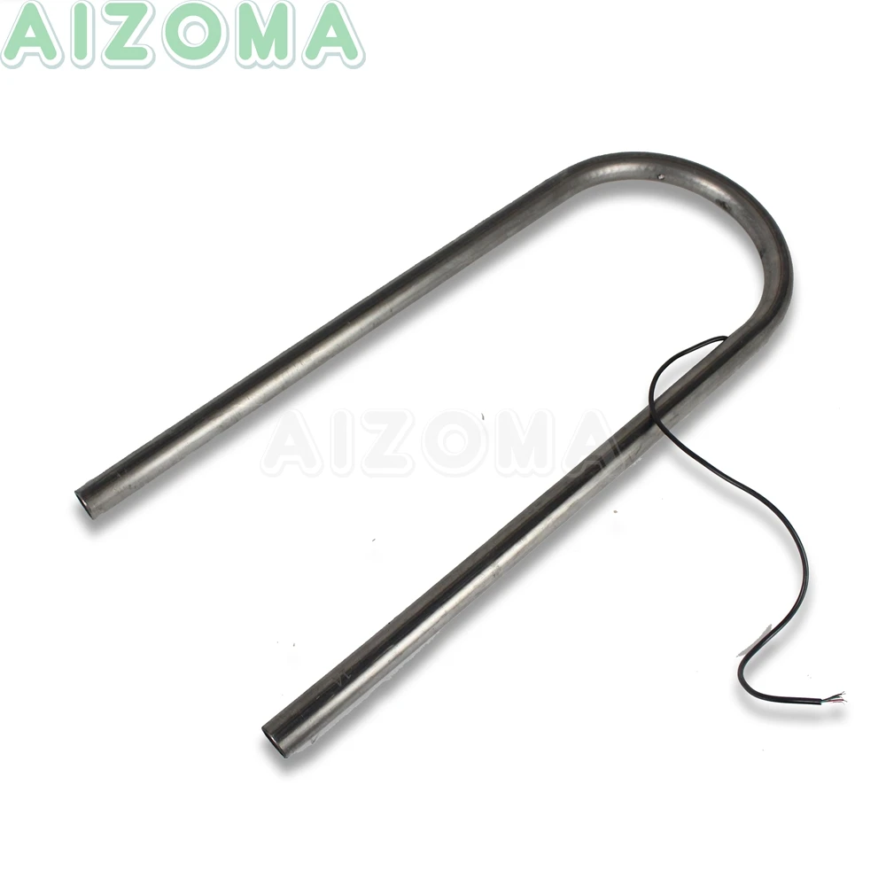 Рамка для заднего сиденья мотоцикла Cafe Racer длинная петля со светодиодным