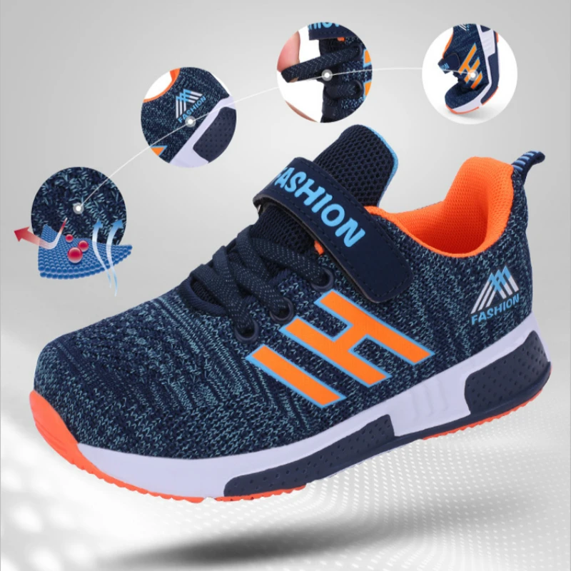 

Kids Shoes for Baby Boys Running Sneakers Very Light Breathable Air Mesh with Anti-Slip Rubber Sole Sports Shoes for Baby Girls