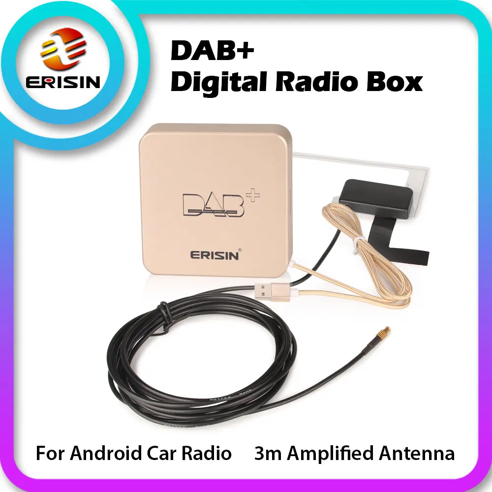 364 внешняя усиленная антенна цифровое радио DAB + коробка для Android 8 1/9 0/10 0