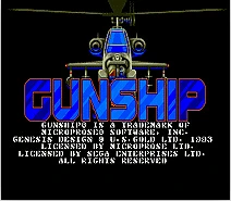 Gun Ship 16 bit MD Game Card For Sega Mega Drive Genesis | Memory Cards