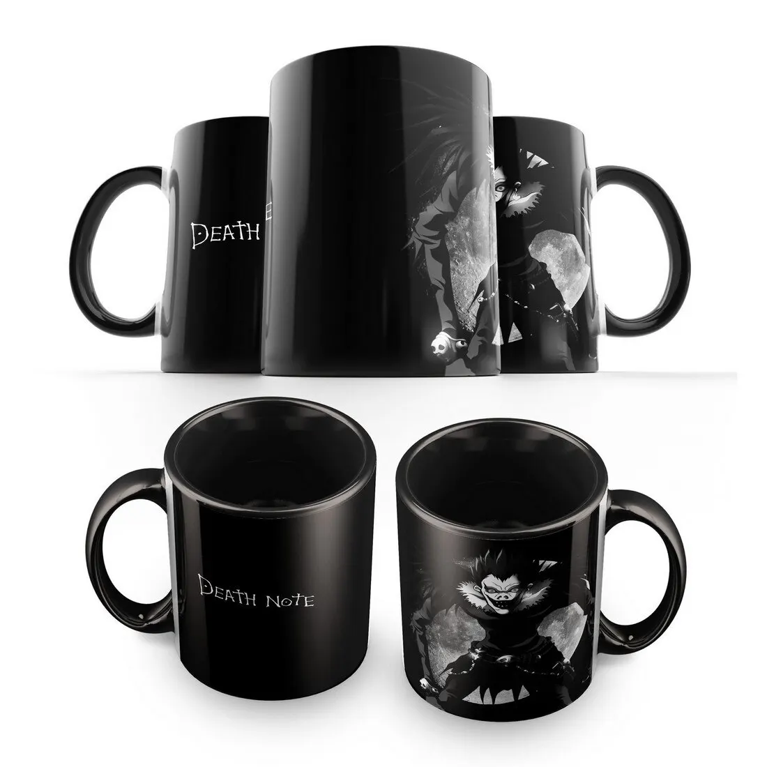 Кружка: Тетрадь Смерти (Death Note рюк кира эл L аниме персонаж) -3 | Дом и сад