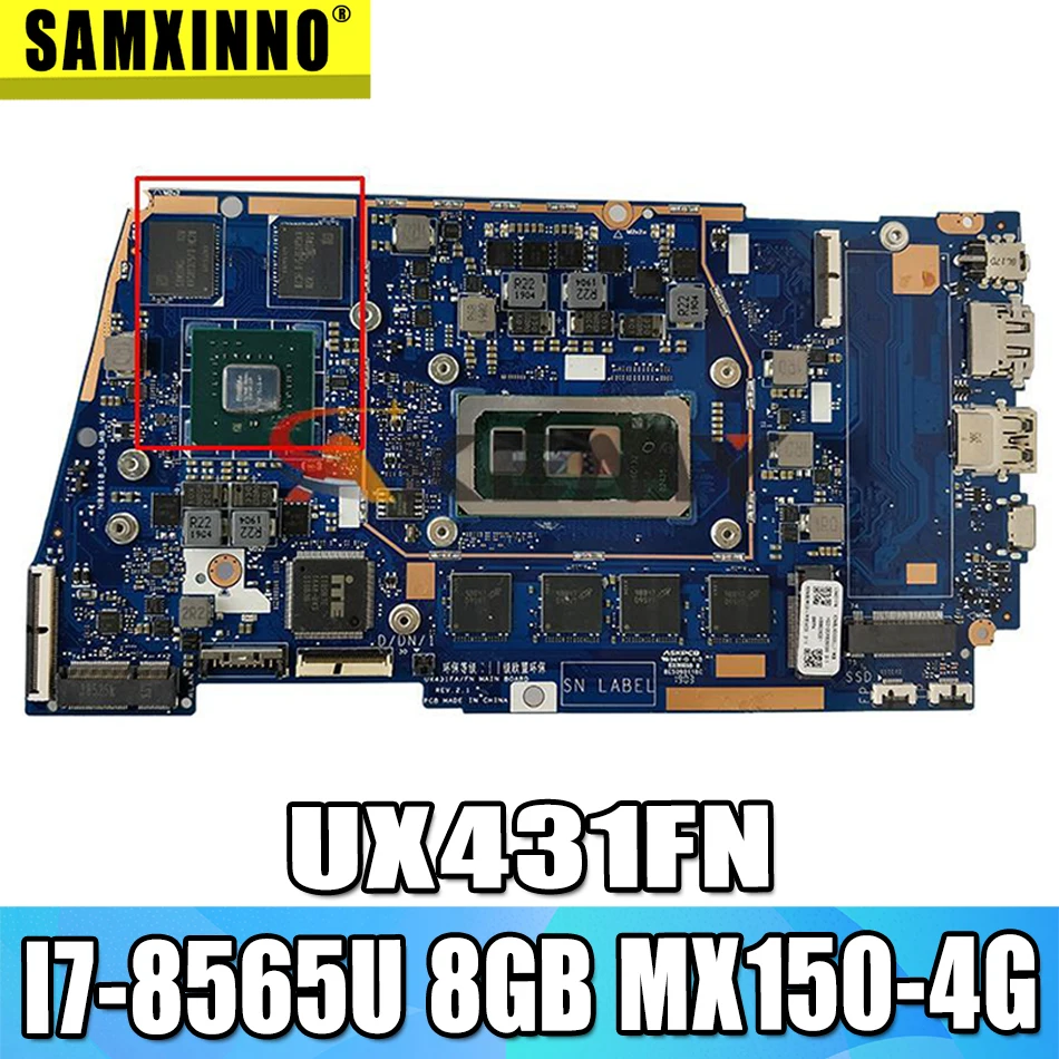 

Материнская плата UX431FA/FN для ASUS ZenBook UX431FAC UX431FN UX431F X431FA