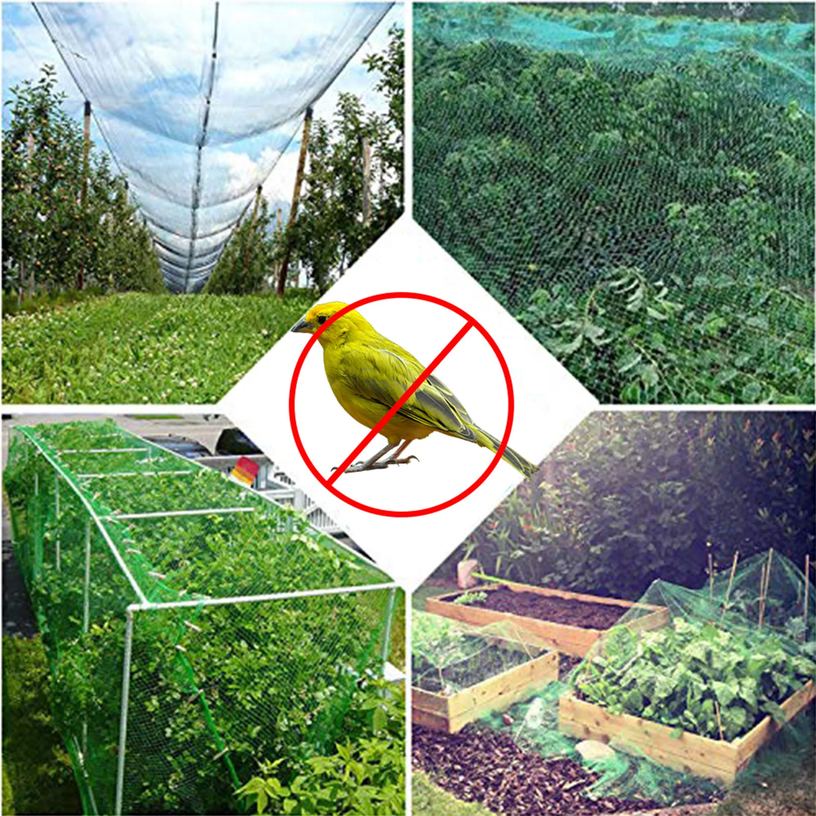 

Anti Bird Protection Net Garden Fence And Crops Protective Fencing Mesh Anti Bird Deer Cat Dog Chicken Net Garden Accessories