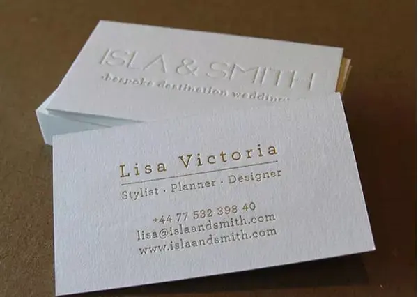 Рисунок 3 - Новый дизайн, бумажные визитные