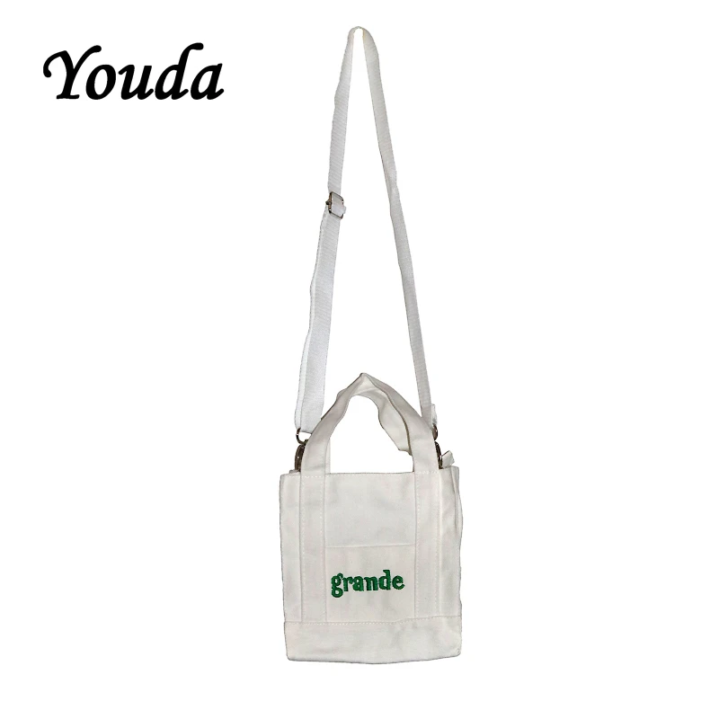 Холщовая Сумка Youda простая миниатюрная сумка для покупок в Корейском стиле