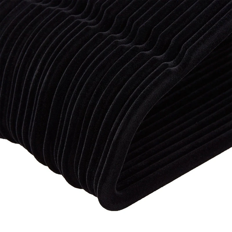 

20Pack Velvet Hangers Non-Slip Felt Hangers, Space Saving Clothes Hangers Flocked Hangers for Coats