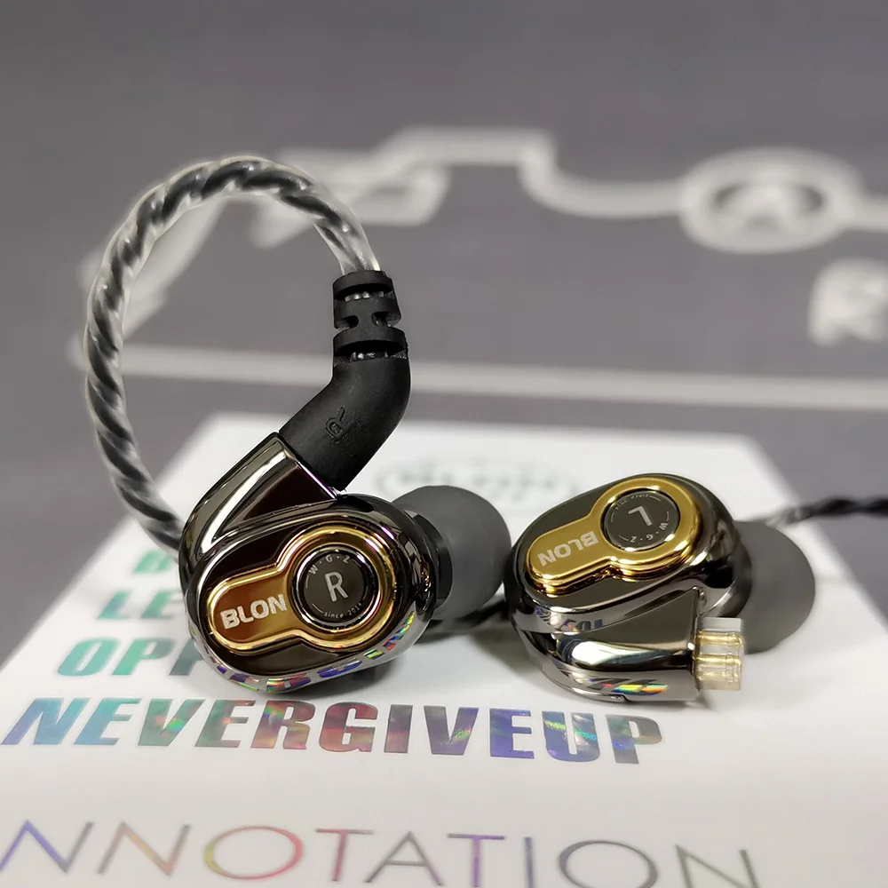 BLON профессиональные наушники 2 го поколения улучшенные углеродные нанотрубки 10