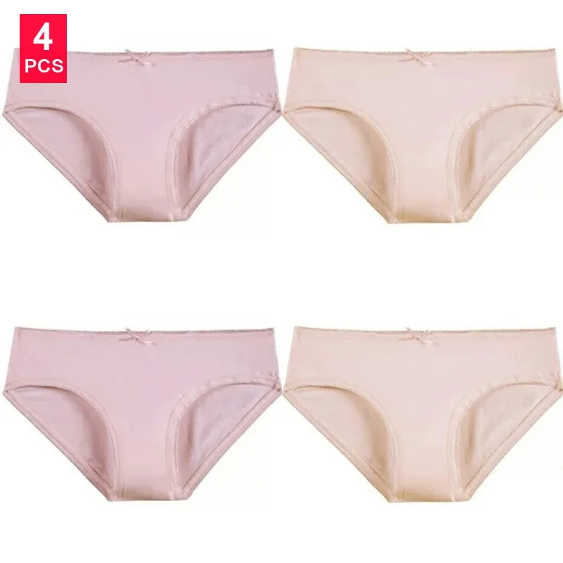 13 4PCS/lot Ladies Panties Underwear Woman Panties Fancy Lace Calcinha Renda Sexy for Women Traceless Crotch of Cotton Briefs Hot - Цвет: 13