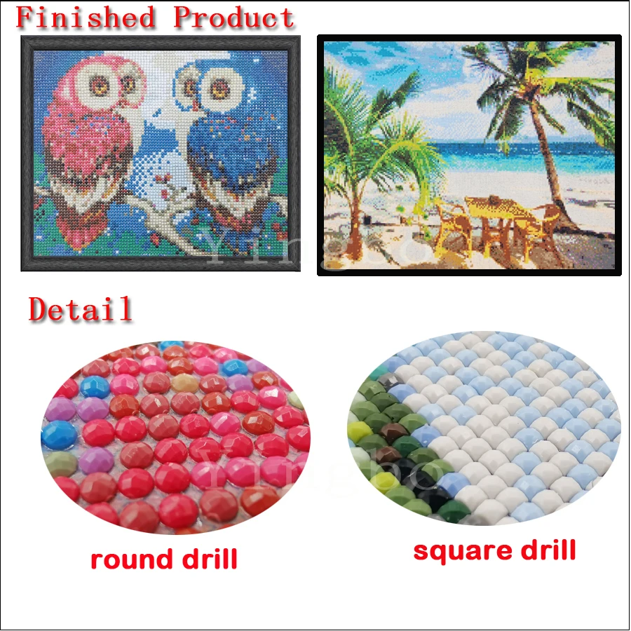 Diy квадратные алмазов картина японского чехол с мультипликационным