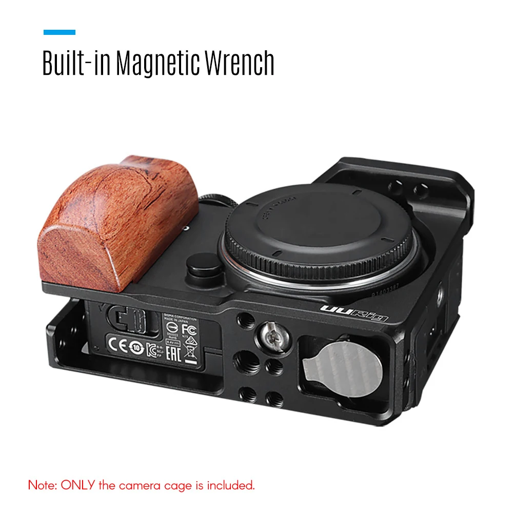Корпус камеры UURig из алюминиевого сплава крепление холодного башмака 1/4 дюйма