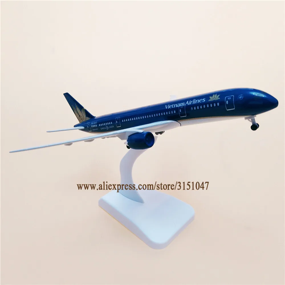 20 см Air Vietnam Airlines Boeing 787 B787 Airways модель самолета сплав Металл литье под давлением