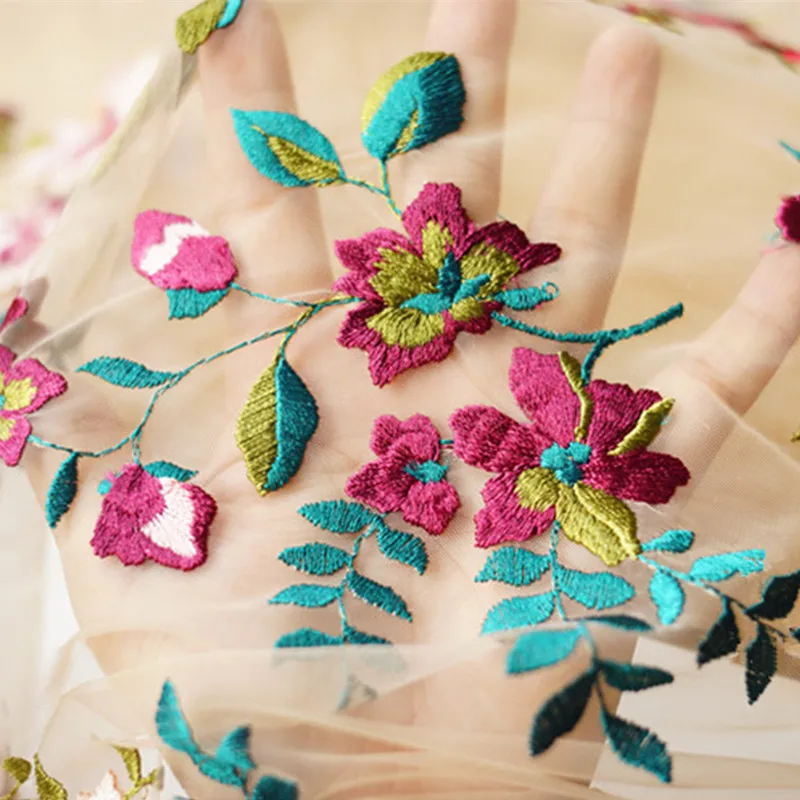 120x100 см/шт. Омолаживающая мягкая кожа Мягкая сетчатая пряжа цветная вышивка бутон