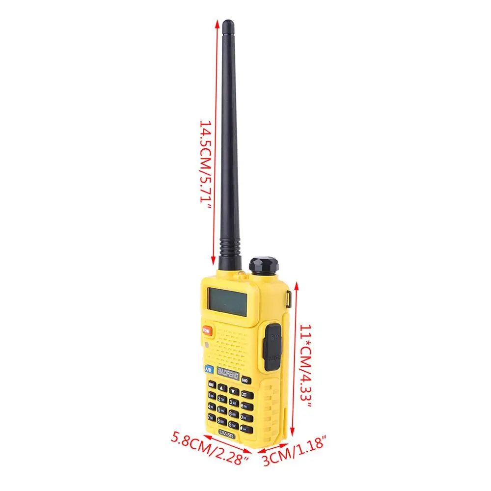 Портативная рация Baofeng UV5R 5 Вт VHF UHF | Мобильные телефоны и аксессуары