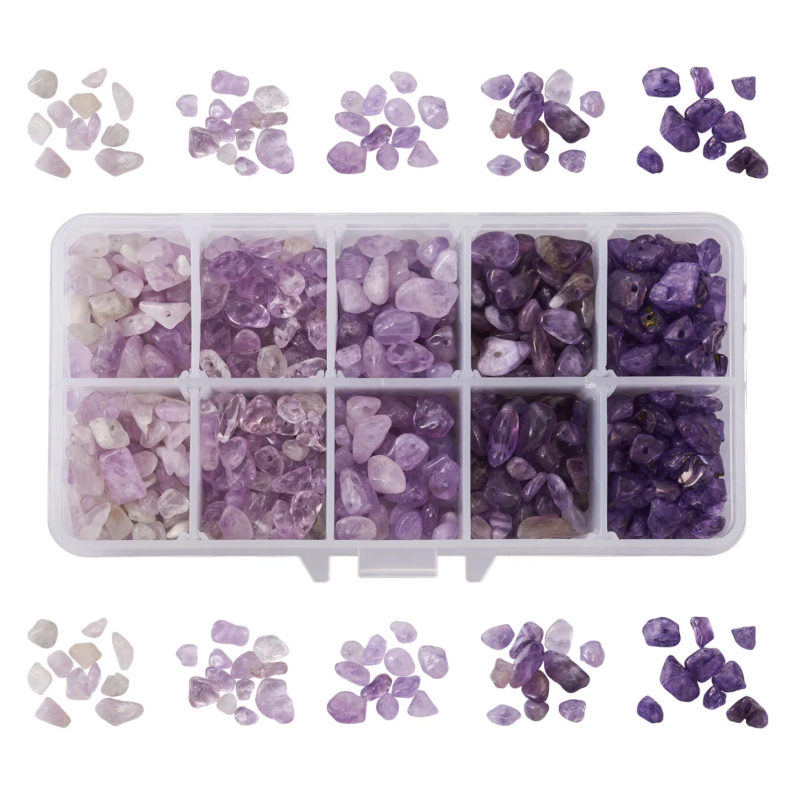 

1 Box Natural Chip Beads Mixed Color For Jewelry Making DIY Earring Necklac Bracelet Decor Accessories Hole: 1mm