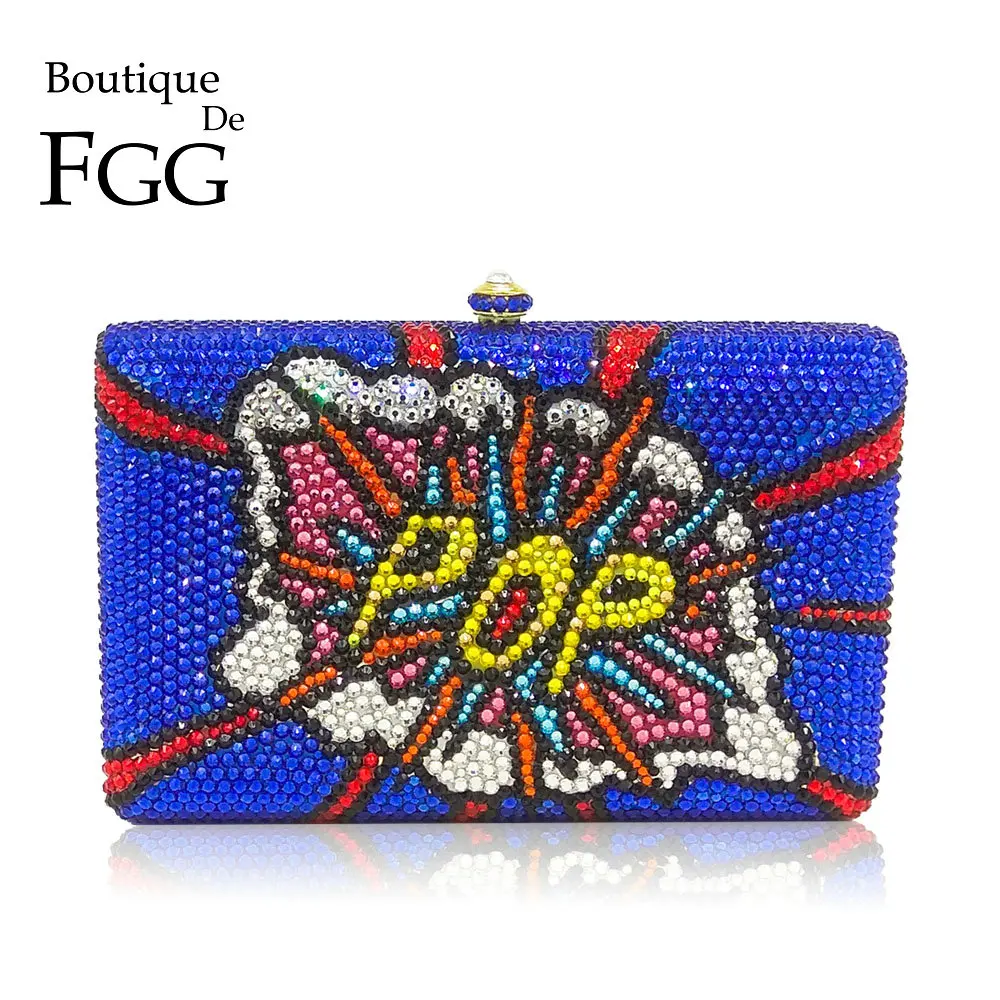 Женская сумка мессенджер Boutique De FGG с принтом в виде граффити и надписью