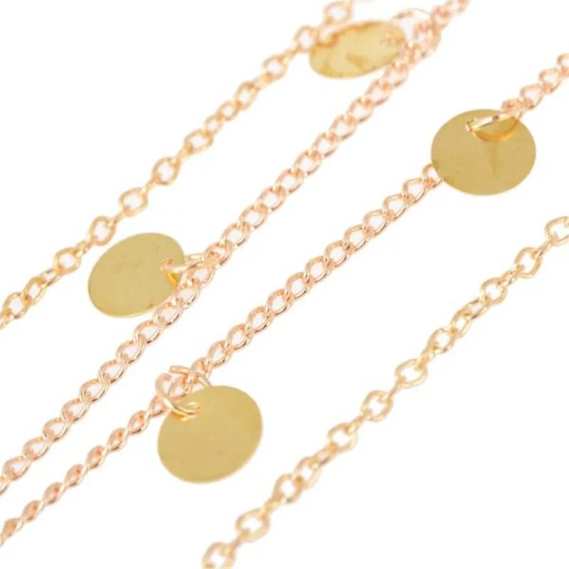 Богемное многослойное ожерелье сексуальное с кулоном ожерелье-чокер кисточкой