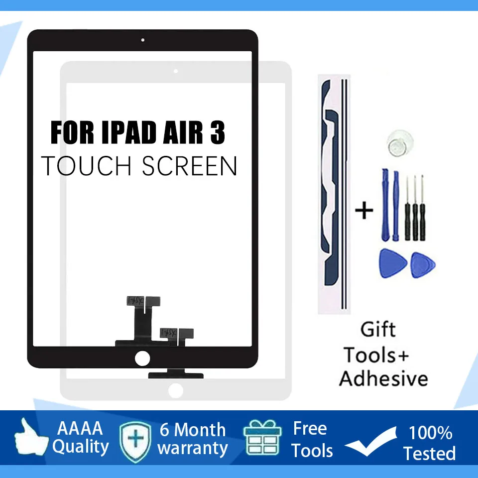 Новинка для iPad Air3 Air 3 2019 A2153 A2123 A2152 ЖК-дисплей внешний сенсорный экран передний