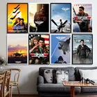 Top Gun Классическая кинопленка, холст, живопись, плакаты и принты, картины на стену, ВИНТАЖНЫЙ ПЛАКАТ, декоративный домашний декор, плакат
