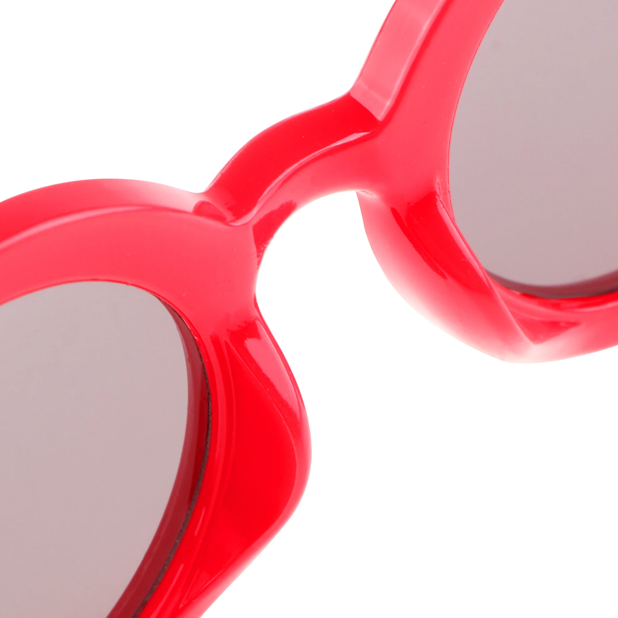 

New 2021 Retro Round Frame Kids Sunglasses Baby Girls Wild British Style Plastic Sunglasses