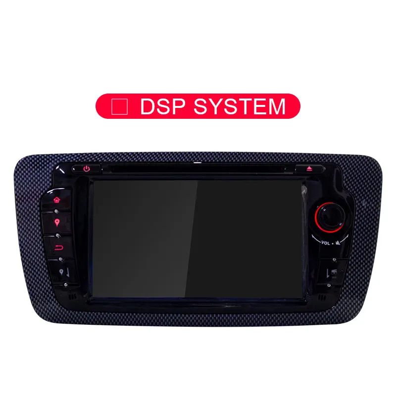 NO DSP JDASTON Восьмиядерный Android 9,0 автомобильный dvd-плеер для сиденья Ibiza 2012 2013 Мультимедиа gps навигация радио 4G+ 64G стерео - Цвет: NO DSP