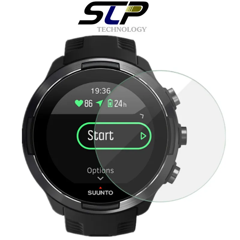 

2 предмета Смарт-часы Экран Защитная крышка Щит пленка для Suunto 9 Баро Анти-Царапины электростатического защитная пленка из ПЭТ