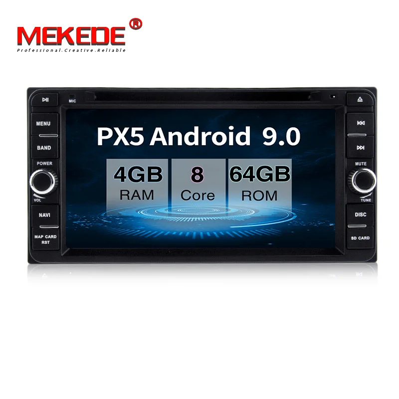 Новый продукт! android 9 0 Автомобильный gps мультимедийный навигатор радио плеер для