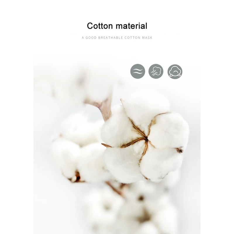

10pcs Summer Cotton Face Masks Reusable Breathable Anti Dust Wind Washable Mouth Mask Air Pollution PM2.5 Masks