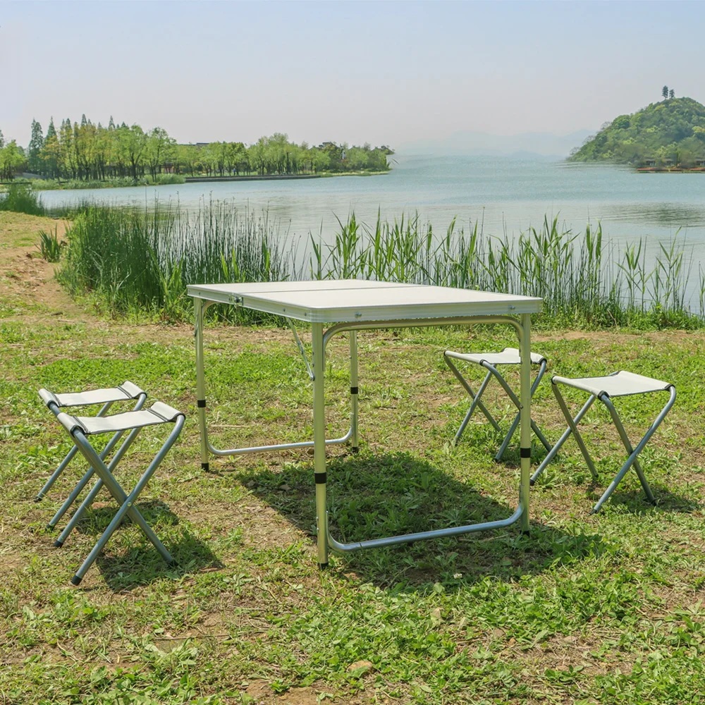 Портативный складной набор столов и стульев водонепроницаемый стол для пикника